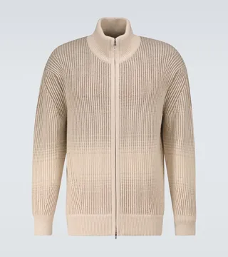 Fade cashmere-blend cardigan