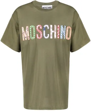 logo-appliqué T-shirt