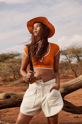 Pipe Dream Baby Tee Bra by FP Movement at Free People
