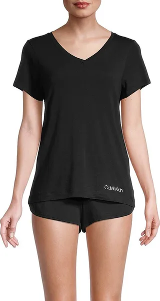 2-Piece Logo Pajama Short Set