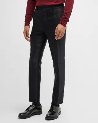 Men's Tonal Pinstripe Trousers