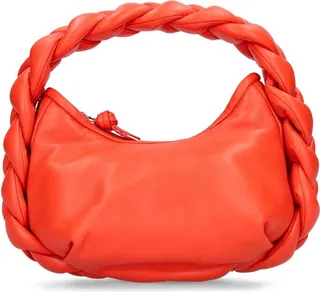 Mini Espiga soft leather bag