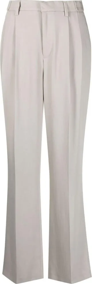 Straight-Leg Tailored Trousers