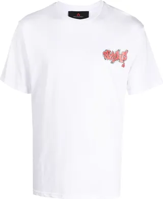 logo-print cotton T-shirt