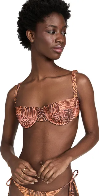 Fe Noel Simone Bikini Top