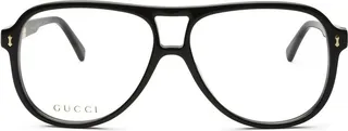 Gucci Eyewear Aviator Frame Glasses