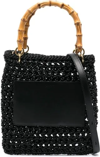 Macramé-Detail Tote Bag