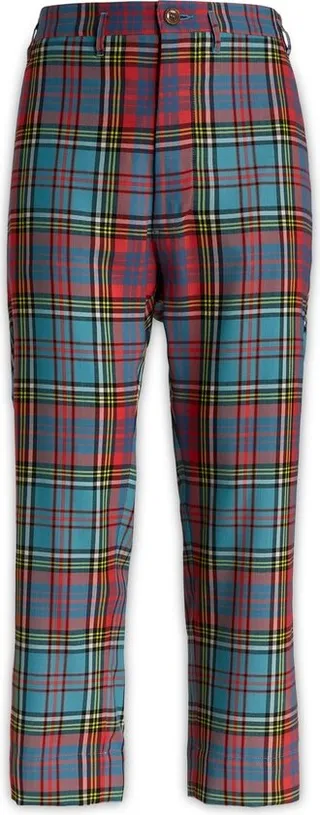 Vivienne Westwood Checked Straight-Leg Trousers