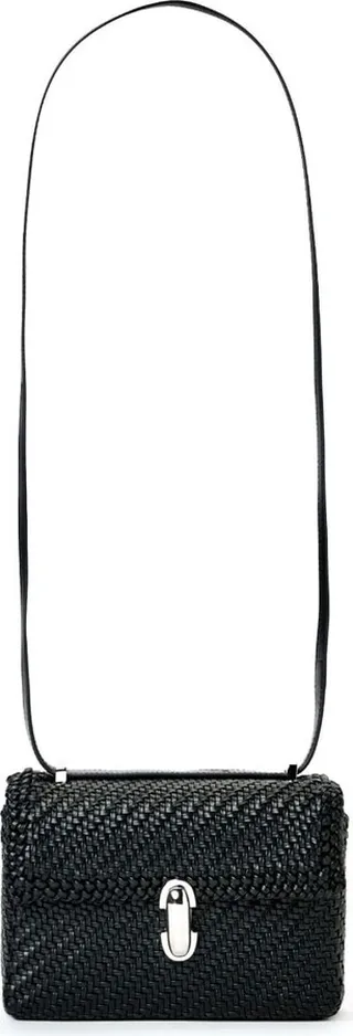 Symmetry 19 leather shoulder bag
