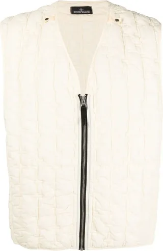 Quilted Zip-Up Gilet