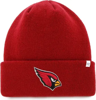 Men's Cardinal Arizona Cardinals Primary Basic Cuffed Knit Hat
