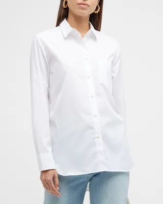 Maxine Classic Button-Front Shirt