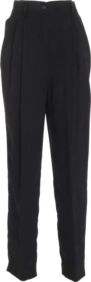 Alberta Ferretti High Waisted Straight-Leg Pants