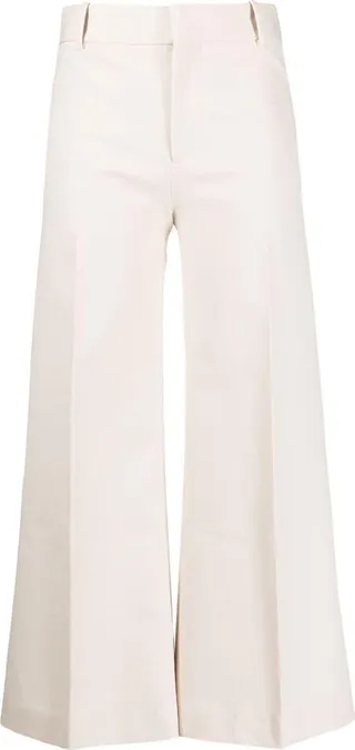 Cropped Palazzo Trousers