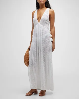 Benny Embroidered Maxi Dress