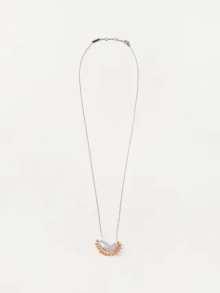 Bottega Veneta silver necklace