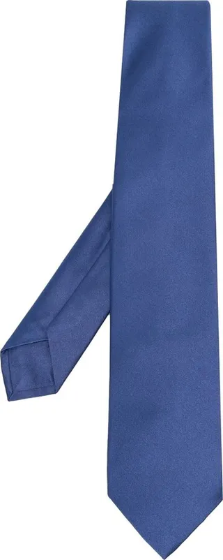Pointed-Tip Silk Tie