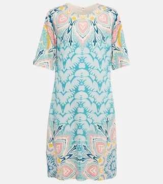 Printed minidress
