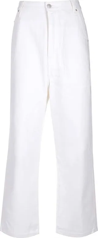 AMI Wide-Leg Jeans