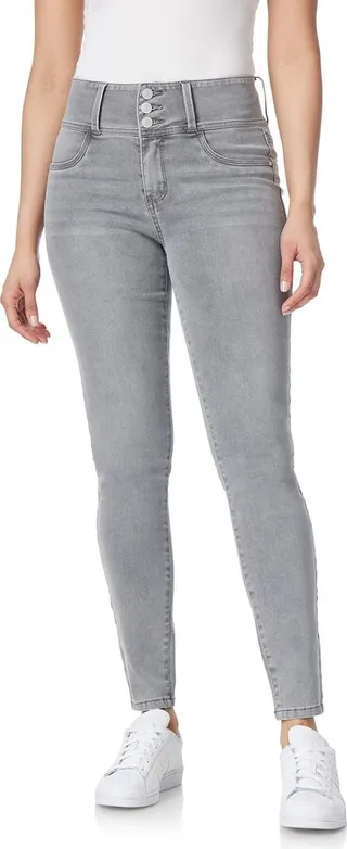 WallFlower Women's Sassy Skinny High-Rise Insta Soft Juniors Jeans (Standard and Plus)