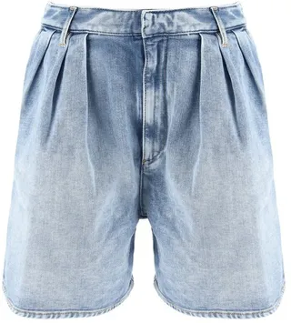 Dsquared2 High-Waisted Denim Shorts