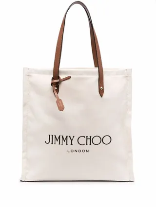 Logo-Print Tote Bag