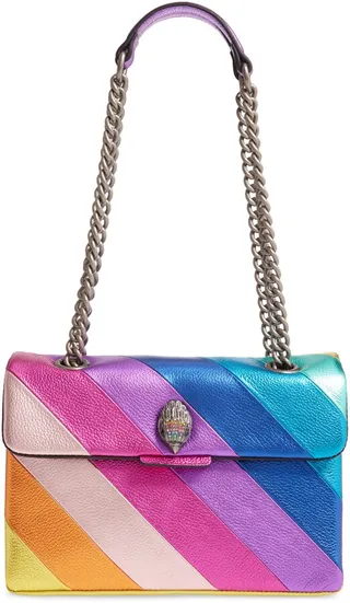 Rainbow Shop Kensington Leather Crossbody Bag