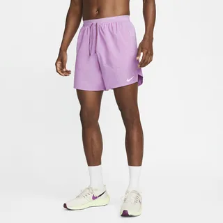 Nike Men's Stride Dri-FIT 7" Unlined Running Shorts in Purple
