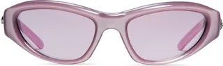 Biker-Style Frame Sunglasses