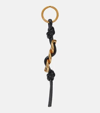 Leather keyring