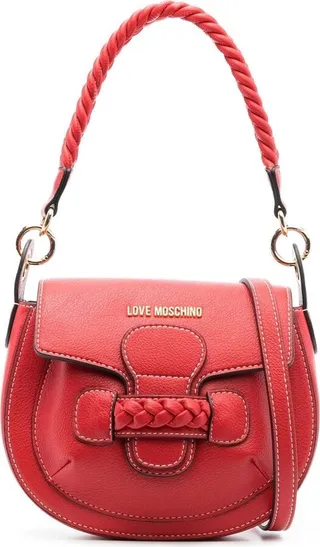 Braided-Detail Shoulder Bag
