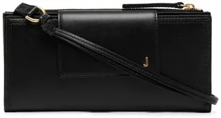 Zip-Up Leather Shoulder Bag