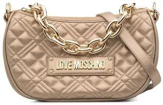 Quilted Chain-Strap Tote Bag