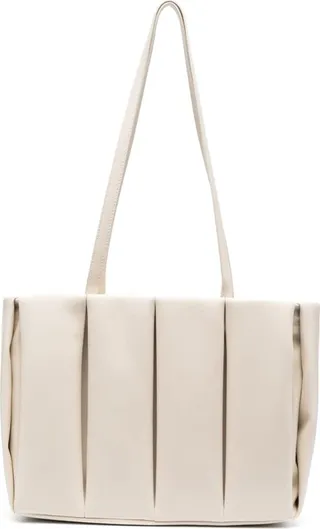 Aria leather tote bag