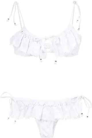 Ruffled Bikini Set