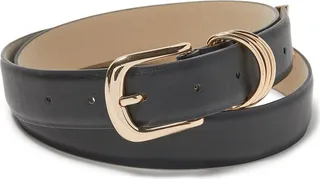 Vince Camuto Pointed Triple Ring Belt