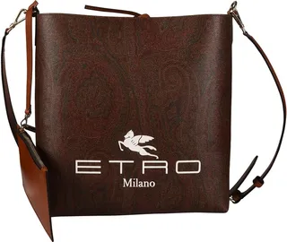 Logo Detail Paisley Print Shopper Bag