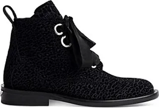 Zadig & Voltaire Women's Laureen Leopard Print Ankle Booties