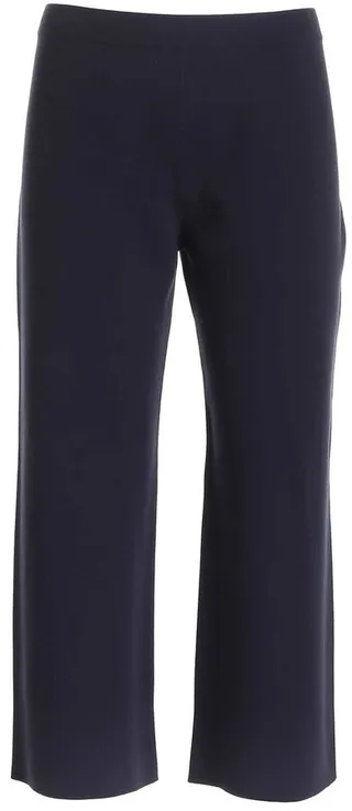 Max Mara Studio Cropped Knit Trousers