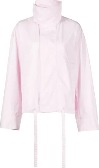 High-Neck Bomber Jacket