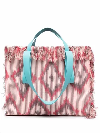 Spandalones woven tote