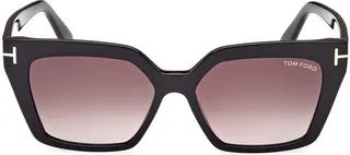 Tom Ford Eyewear Squared Frame Sunglasses