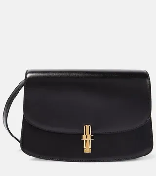 Sofia leather shoulder bag
