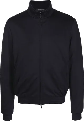 Zipped Bomber Jacket