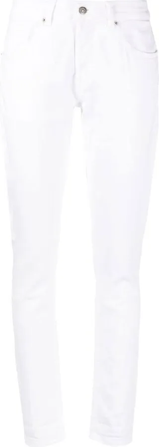 Four-Pocket Cotton Skinny Trousers