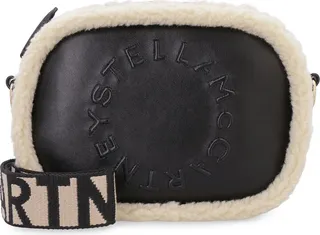 Stella McCartney Teddy Logo Embossed Camera Bag