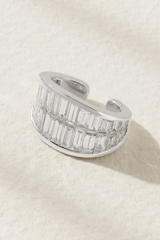 Anita Ko - Galaxy 18-karat White Gold Diamond Ear Cuff - One size