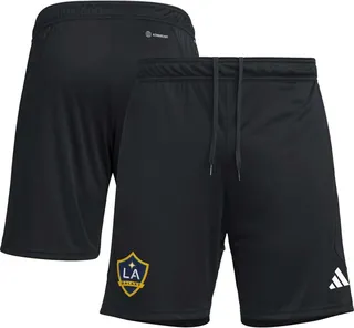 Men's adidas Black La Galaxy 2023 On-Field Aeroready Training Shorts