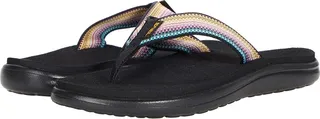 Teva Voya Flip (Antiguous Black Multi) Women's Sandals