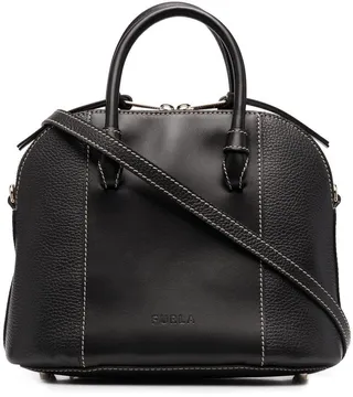 Logo-Debossed Panelled Tote Bag